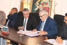 اتفاقية شراكة بين مديرية سيدي سليمان  وجماعة القصيبية لفتح 19 حجرة للتعليم الأولي